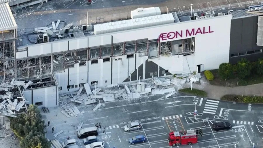熊本地震7.1級強震已釀13死｜嘉島町AEON MALL爆炸瞬間行車紀錄器片段完整曝光的封面圖片