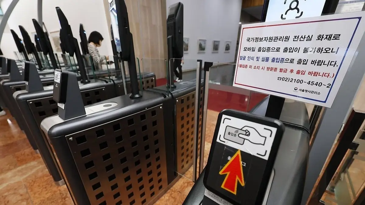 民眾生活全面受創：醫院與機場因無法線上驗證身份，拒絕無實體證件者入內；學校查不到學生資料，不動產交易停擺。(圖：網絡翻攝)