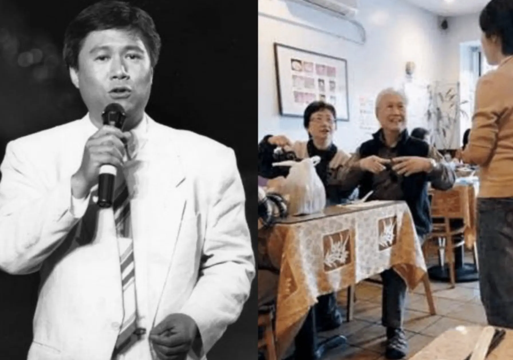 近日網上流傳多張關正傑的近照，惹起網民極大迴響。相片雖未註明拍攝日期與地點，但可見一頭銀髮的關正傑面色紅潤、精神甚佳，面帶儒雅笑容，既無中年發福之態，亦無脫髮之虞，風采不減當年。(圖：網絡截圖)