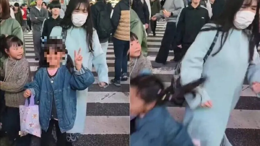 台灣女童澀谷打卡遭惡意撞飛 日本撞人族現象引兩岸網友熱議的封面圖片