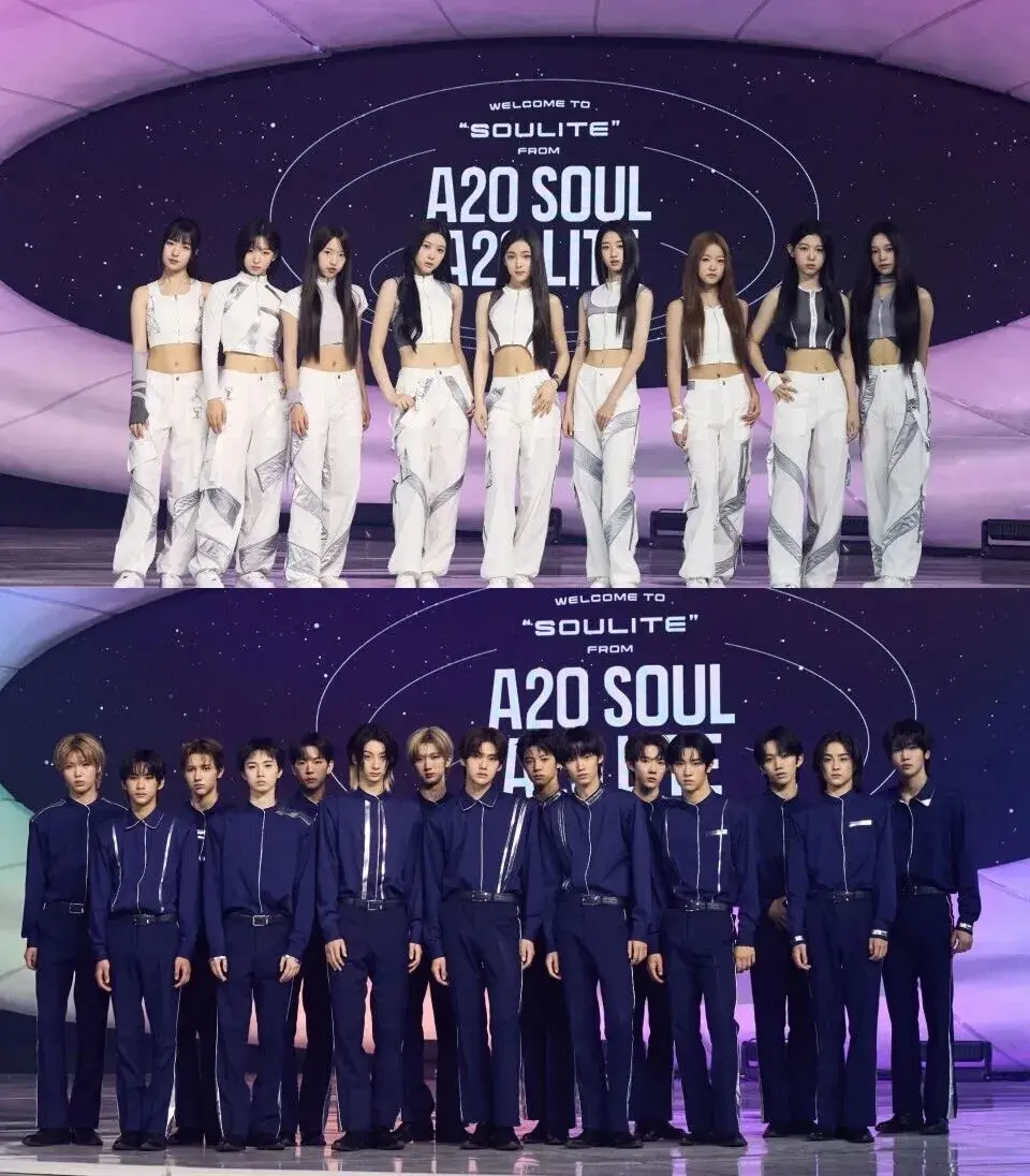 A2O LITE是李秀滿時隔兩年五個月後推出的首個韓國新人女團。截至16日下午3時，出道曲《NEON》在MelOn主榜TOP100仍居首位，出道僅約29小時後便一直保持第一。(圖：網絡截圖)