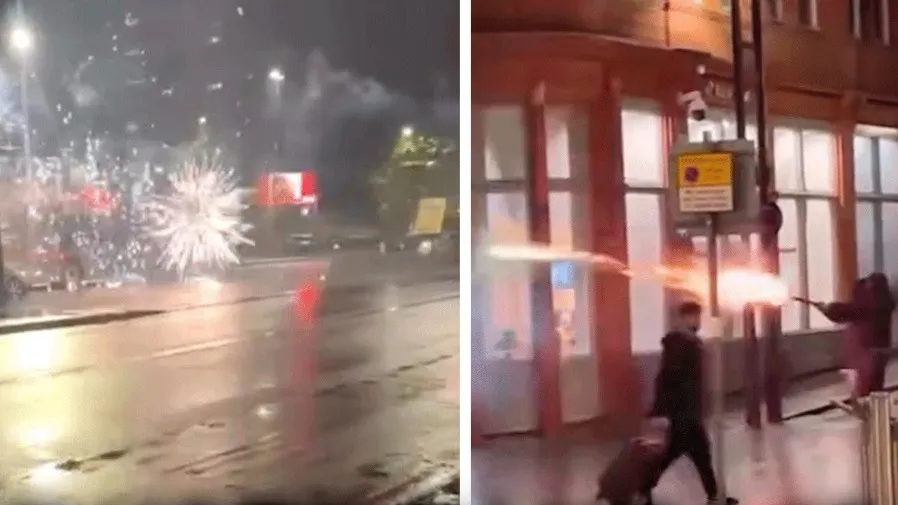 英國伯明翰市中心煙花騷亂：蒙面青年襲擊巴士警車，9 人被捕含 13 歲少年，警方譴責駭人行為的封面圖片