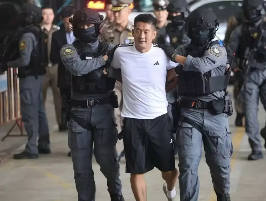 佘智江是東南亞多個大型詐騙中心的核心人物之一 （新華社）