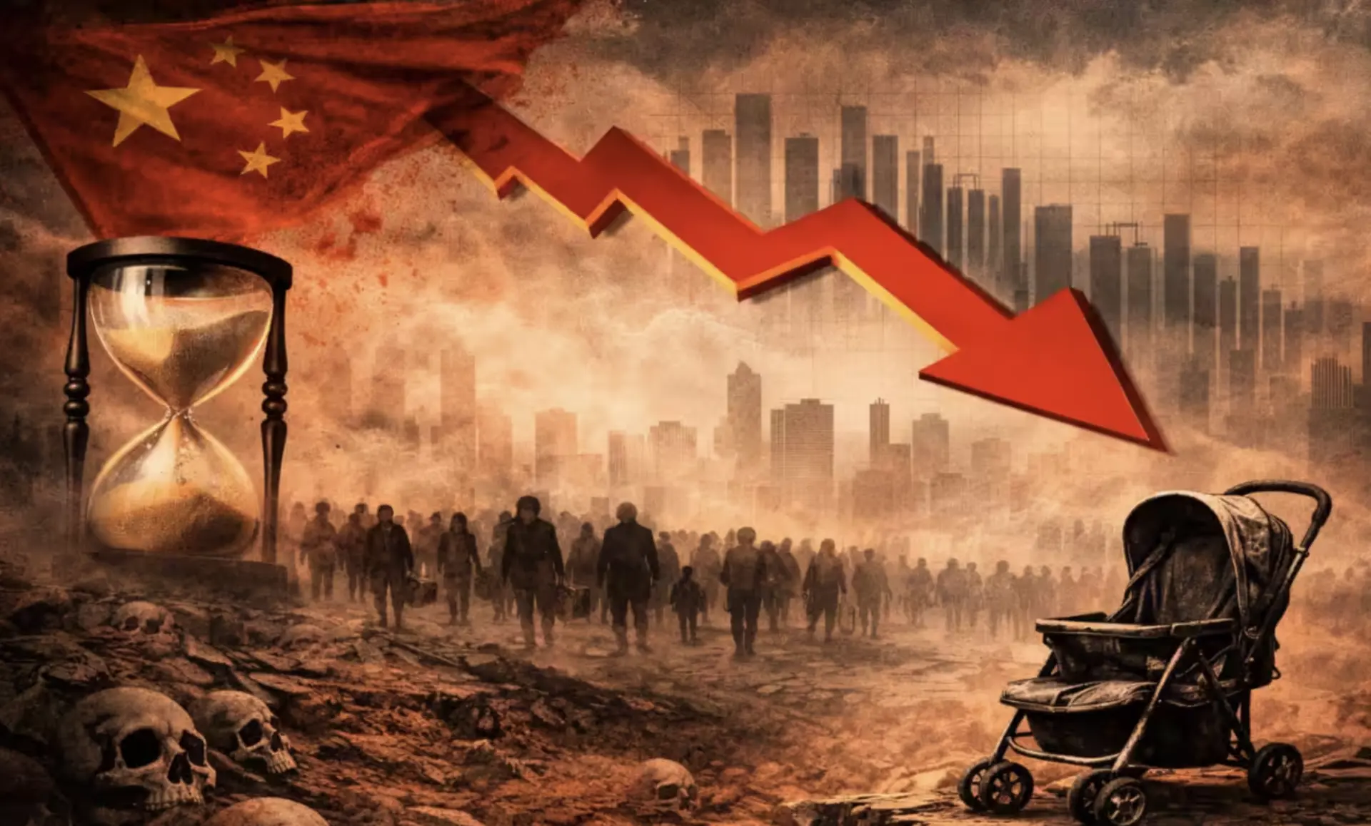國家統計局編製的《中國統計年鑑 2026》，公佈 2025 年全國以及 31 個省份人口相關數據，數據顯示內地人口持續負增長，總人口距離 14 億關口越來越近，人口結構老化的壓力持續升溫。(圖：微博)