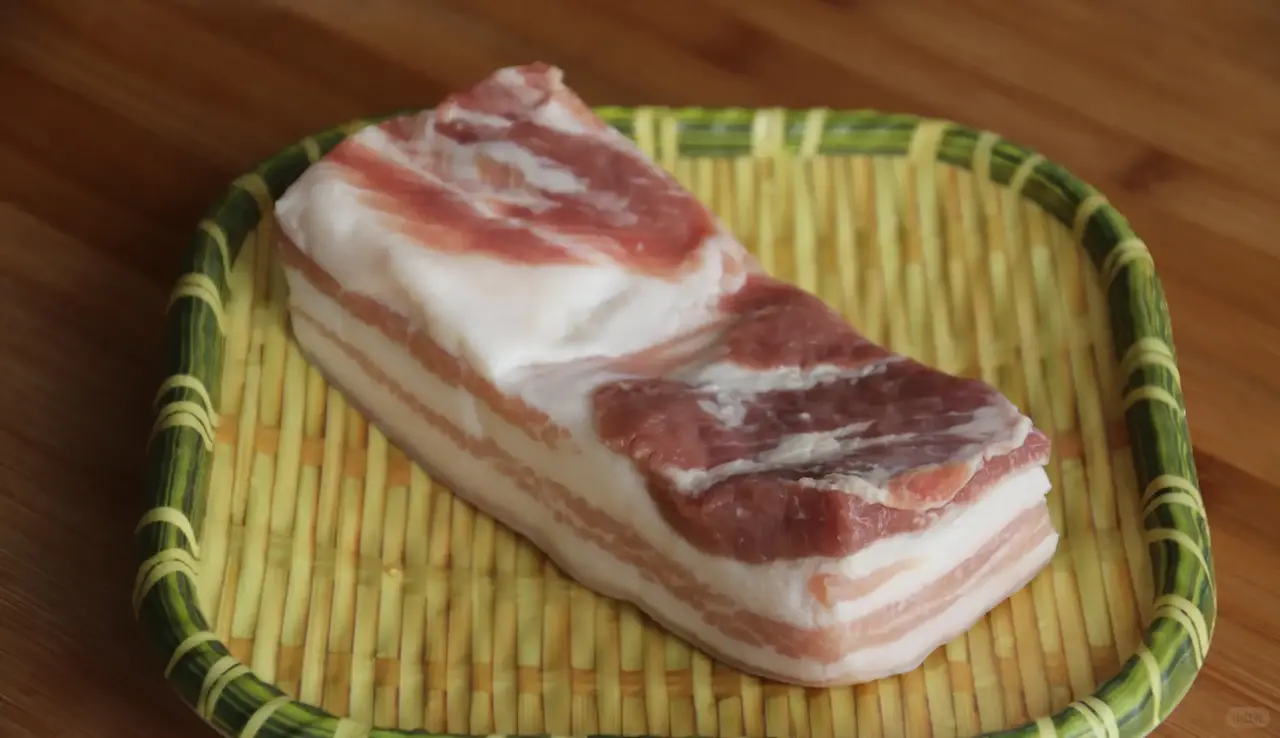 五花肉可不是隨便一塊就能做菜的，它分為「上五花」和「下五花」（下五花又稱軟五花）。（來源：小紅書網友）