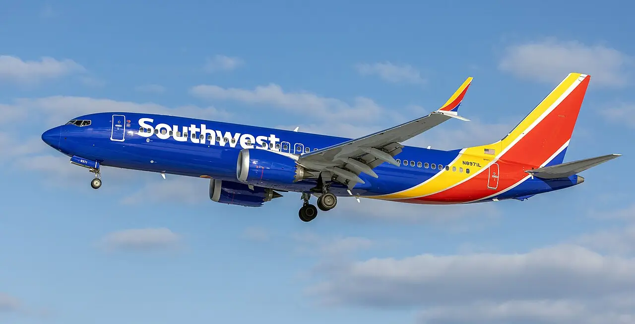 美國西南航空（Southwest Airlines）（來源：wikipedia）
