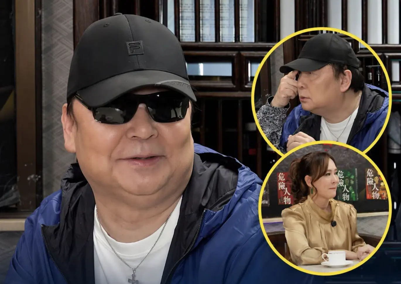 傷後蔡楓華返回香港，前往屯門醫院縫針，確診患上創傷性青光眼，右眼視力永久受損。他在節目中罕有除下黑超，展示右眼傷患，坦言如果位置再低一點，眼球便會爆裂，當場失明。(圖：《危險人物 2.0》截圖)