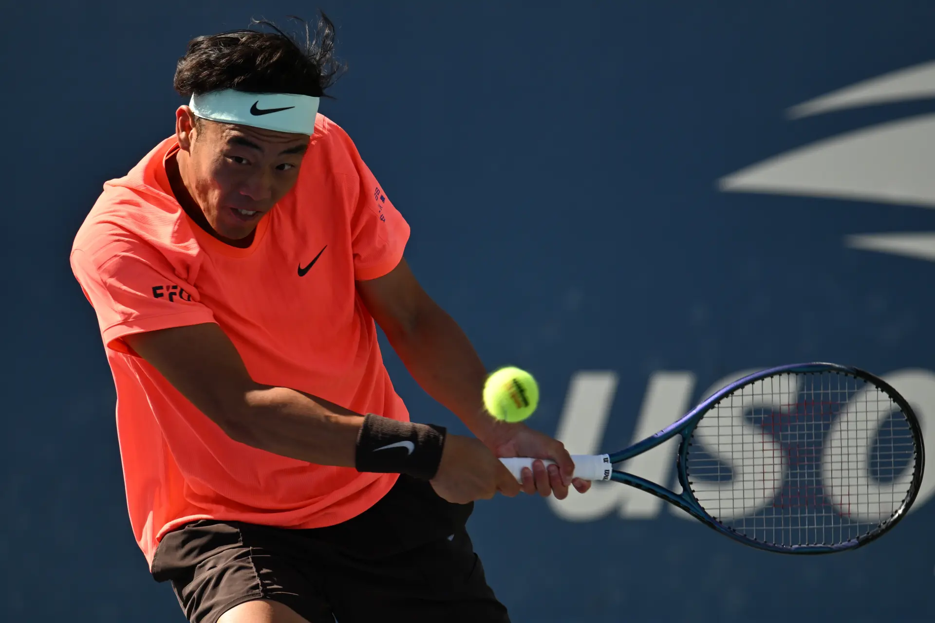 現時世界排名 161 位的黃澤林是本屆賽事的 5 號種子,此前他戰畢 Ultimate Tennis Showdown(UTS)後便留守亞洲參賽,以賽代練全力備戰下月的全運會。(圖:新華社)