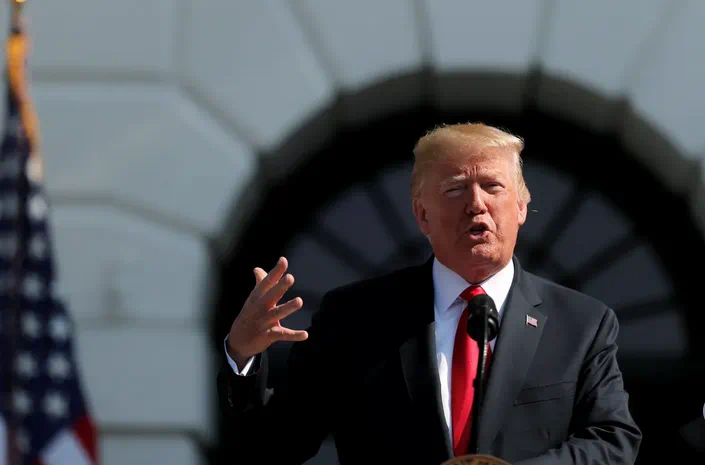 美國總統特朗普。（新華社資料照片）