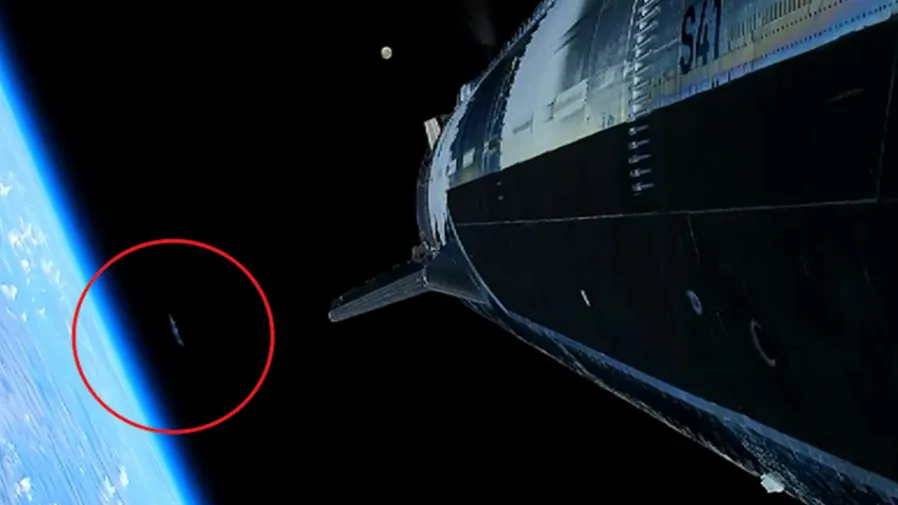 SpaceX星艦試飛直播捕捉超大太空不明物體，體型勝過城市的封面圖片