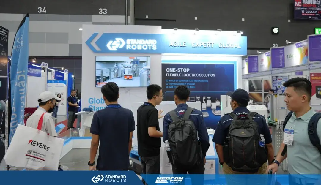 技術方面，斯坦德機器人是行業內少數實現自主研發全棧技術的企業之一，亦是中國工業智能機器人系統工程及專有機器人操作系統的先驅，首批發布同時定位與地圖構建(SLAM)技術。(圖片：斯坦德機器人官網)