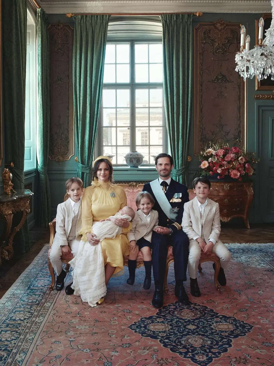 菲利普與蘇菲亞王妃（Princess Sofia）共育四名子女，蘇菲亞王妃在2025年誕下小女兒後，選擇將重心放在家庭，大幅減少公開亮相。（來源：kungahuset@IG）