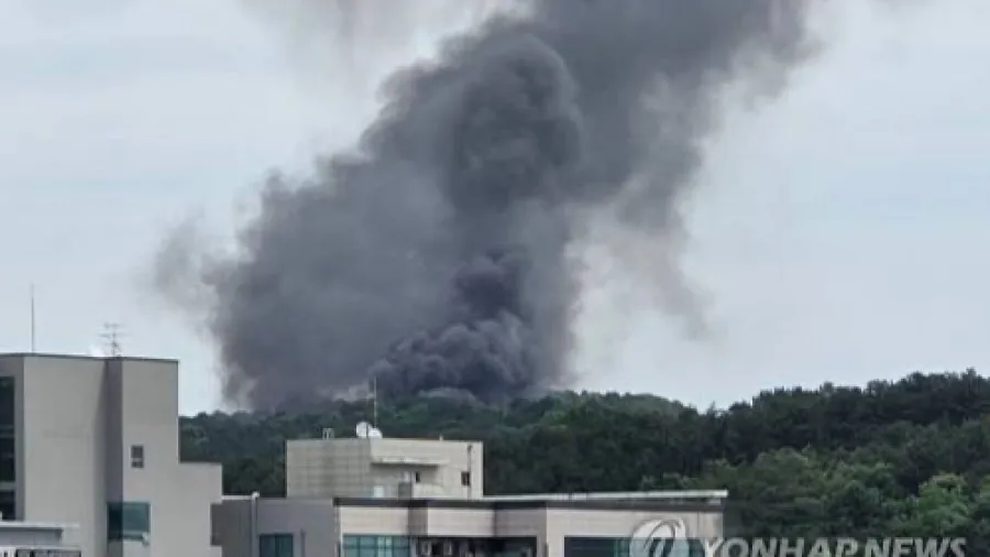 韓華航空航天大田工廠爆炸 釀5死2傷廠房全毀的封面圖片