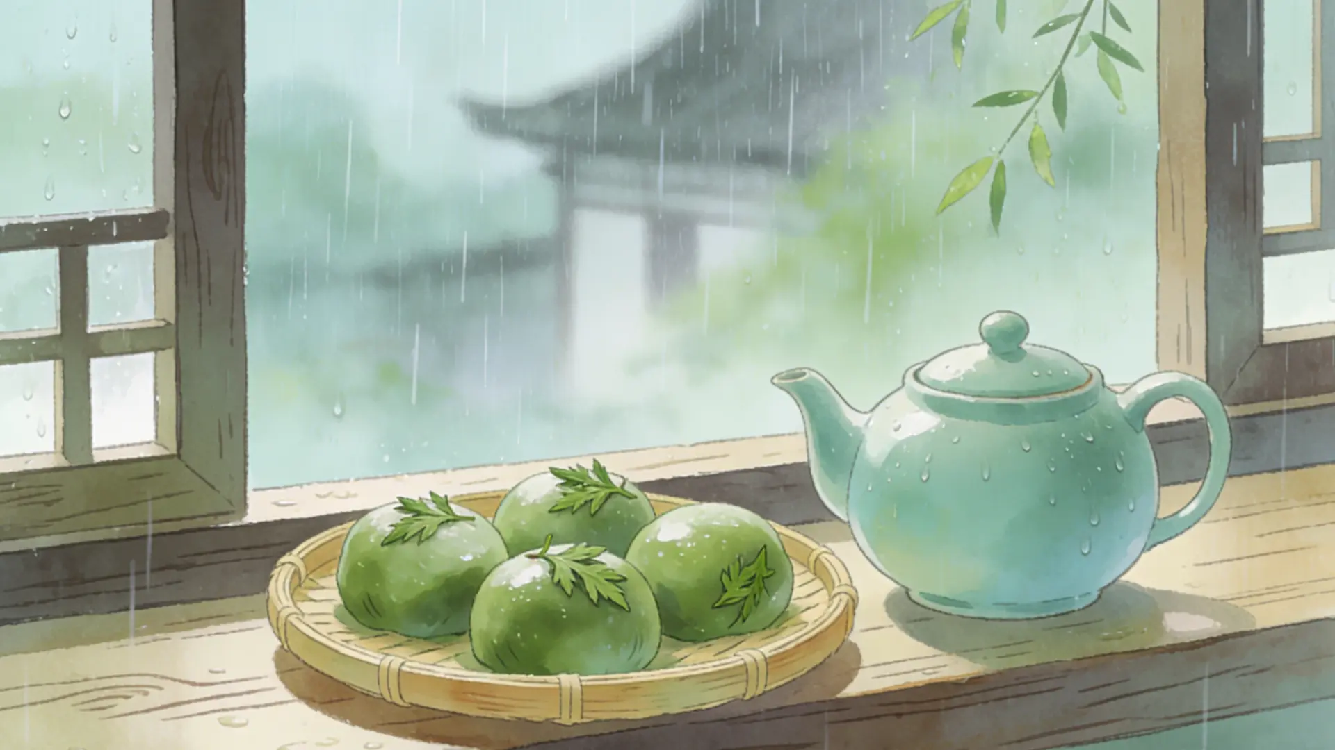時值清明時節，春雨滋養萬物，艾草正值鮮嫩，吃一口青綠軟糯的艾草青團，正是應季的春日儀式感。（示意圖來源：小紅書網友）