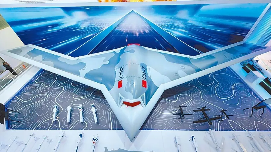 中國彩虹 - 7 無人機首飛成功 空中大蝙蝠 採飛翼布局具高度匿蹤性能的封面圖片