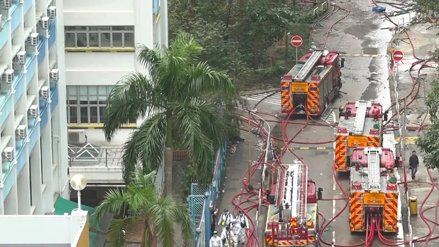 大埔宏福苑5級火｜緊急維修承建商完成鞏固工程 樓宇整體結構無即時危險的封面圖片