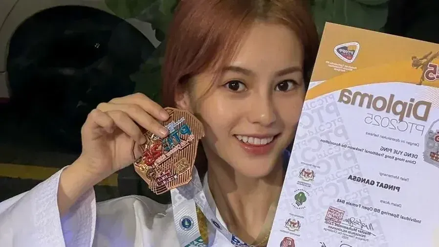 鄧月平跆拳道銅牌：首征亞洲賽為港爭光，從宅男女神到武打女演員之路的封面圖片