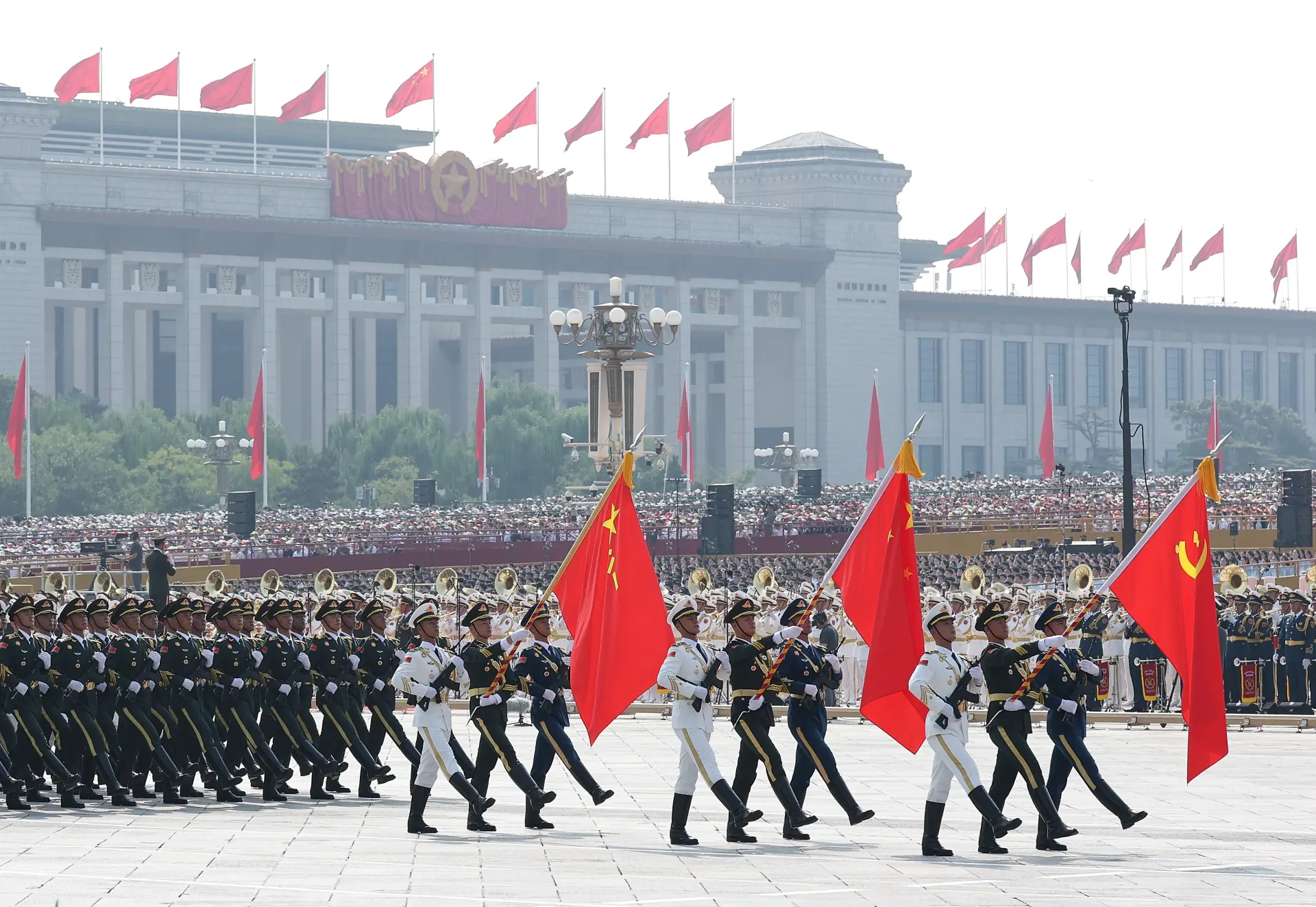 今天的北京，已經握有統一的主動權。(新華社)