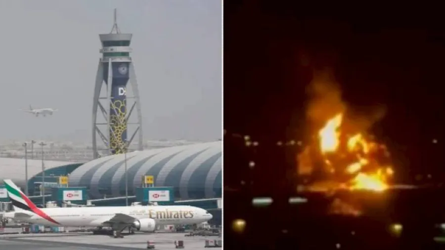 杜拜國際機場遭無人機攻擊 燃料槽起火緊急停飛所有航班的封面圖片