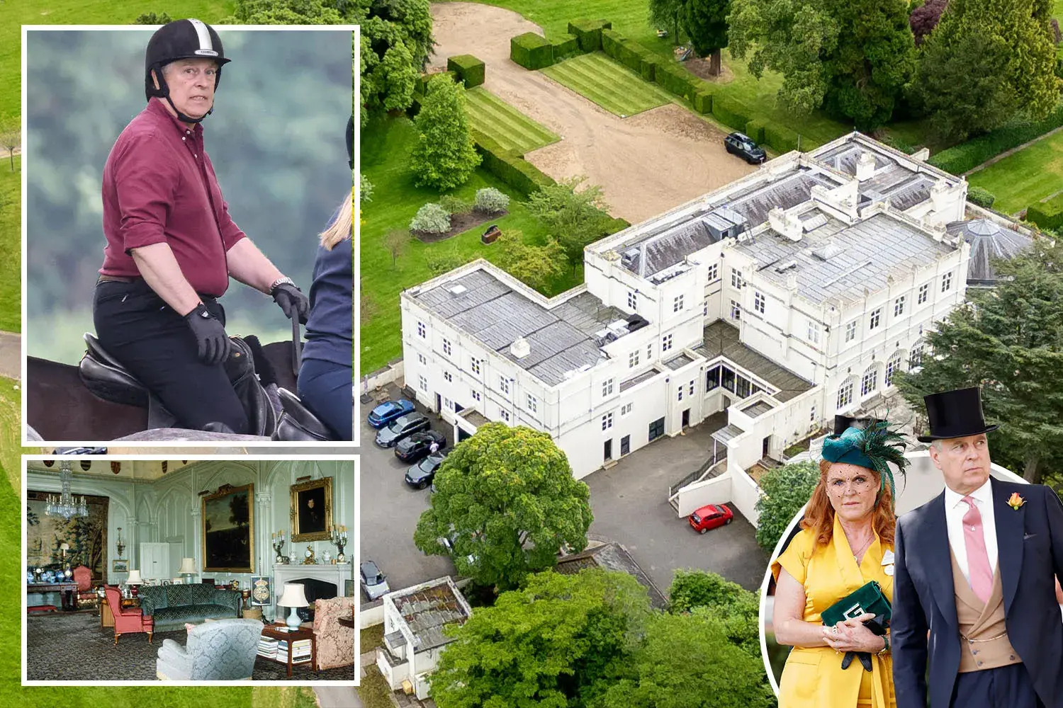 公眾對安德魯的不滿還集中在其住房待遇上。英國《泰晤士報》披露,他居住的皇家小屋已近 20 年未繳租金,且享有長期租約優惠,此前更有示威者在住所外抗議要求其搬離。(圖:網絡翻攝)