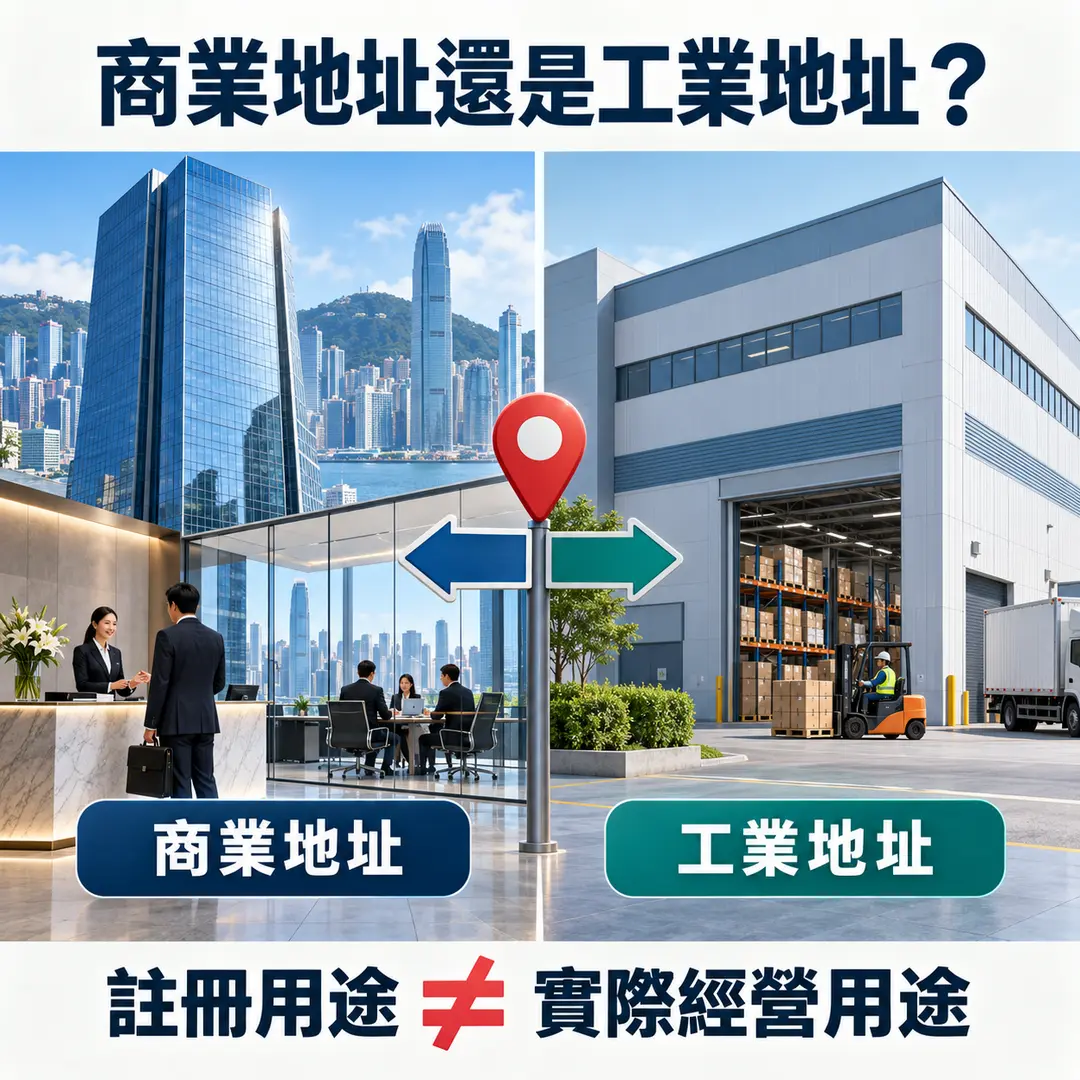 五、商業地址和工業地址怎樣選？