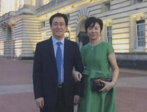 許家印和前妻丁玉梅。（網絡圖片）