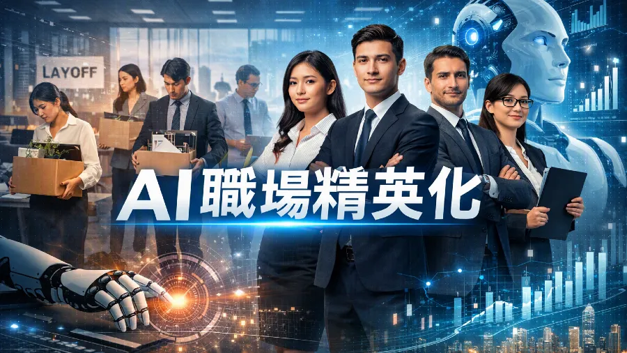 AI盛行下，職場也行精英制的封面圖片