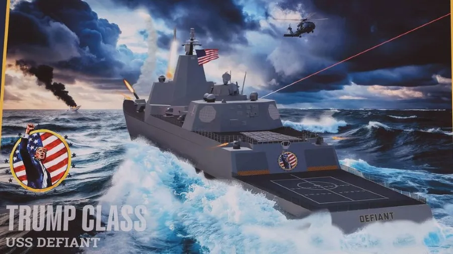 美國特朗普級戰艦總成本2750億美元 首艦造價超越福特號航母一倍的封面圖片