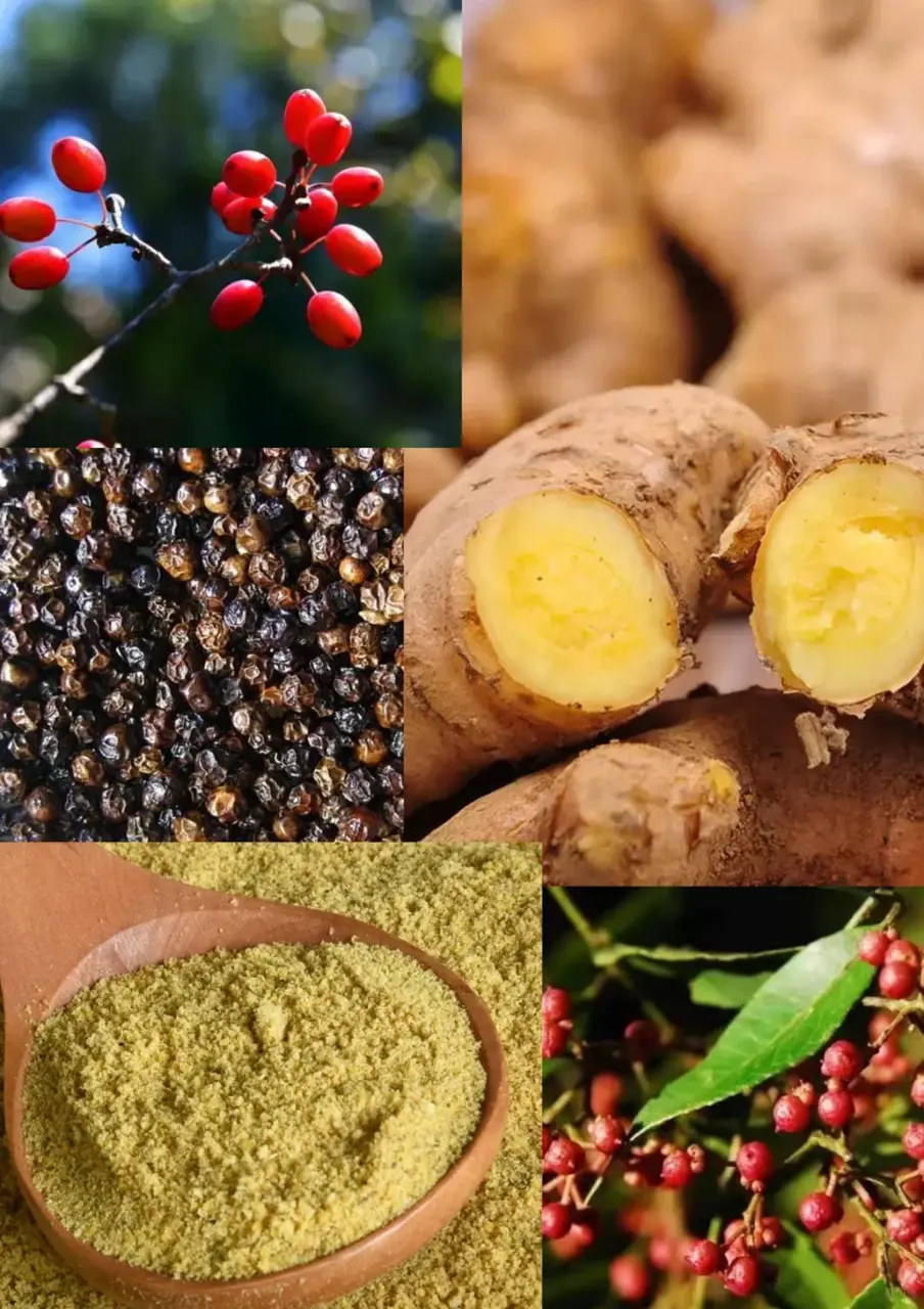 在辣椒還沒踏上中國土地的時候，古蜀人就已經找到了屬於自己的「辣味密碼」：花椒、薑、茱萸這些本土辛香料，早就成了餐桌上的常客。（示意圖來源：小紅書）