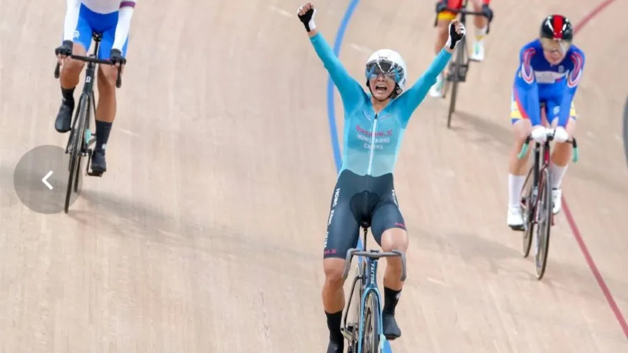 全運會場地單車賽 李思穎全能賽封后單屆3金 累計四冠膺港隊歷年全運金牌后的封面圖片