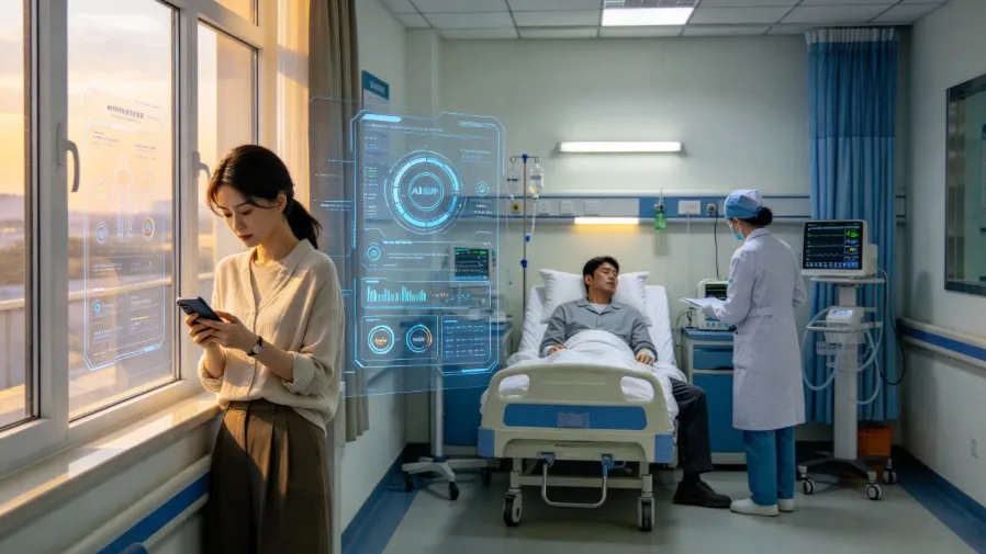 離婚不離情！中國貴州女子協助立遺囑之際，憑AI幫前夫逃過死神的封面圖片