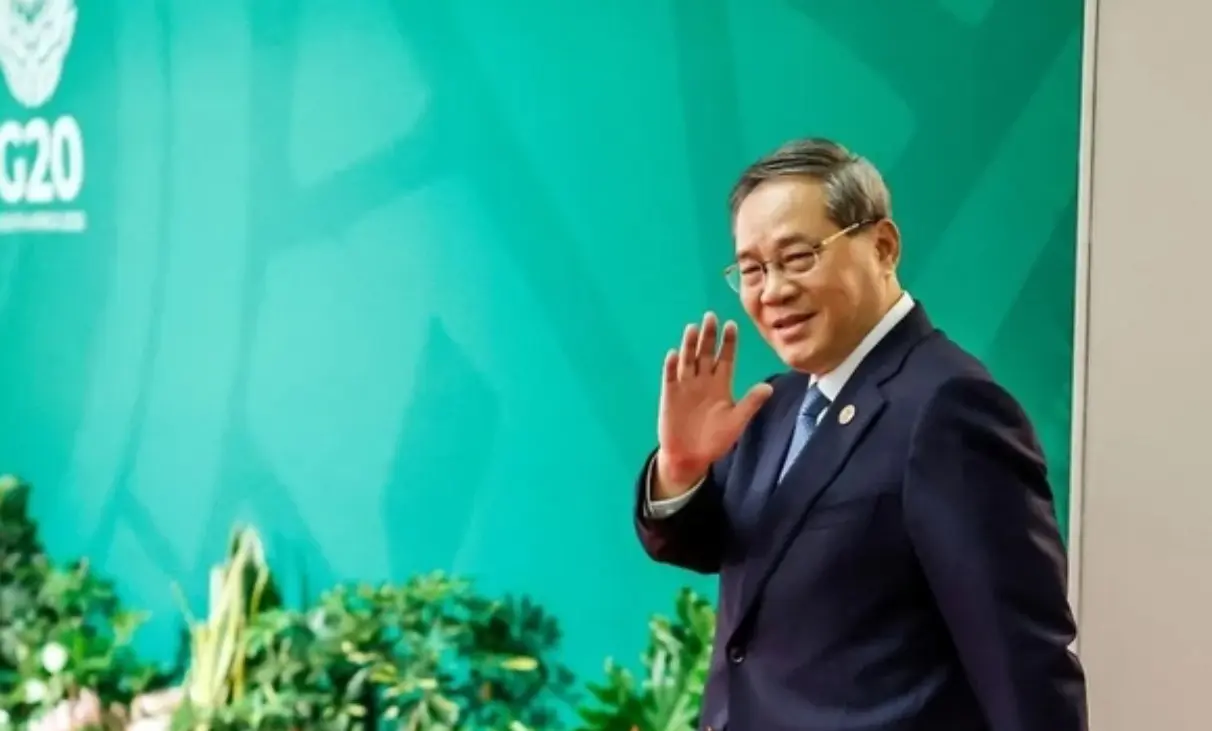 11月23日，在南非約翰內斯堡，中國國務院總理李強出席二十國集團（G20）領導人峰會相關活動。（韓聯社）