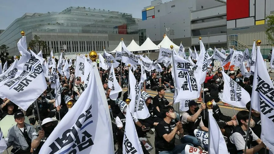 韓國半導體獎金差距 三星員工不滿醞釀 18 天大罷工的封面圖片
