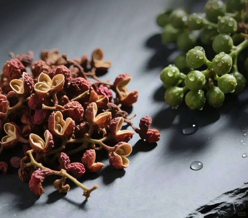 市場上常見的紅花椒、青花椒，可不是單純顏色差，連「性格」都大不同，買錯真的會毀了一鍋菜！（示意圖來源：小紅書網友）