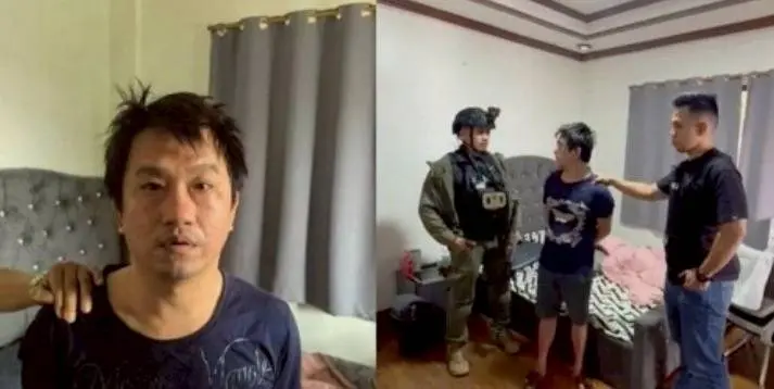 施純芳於12月14日在里薩爾省泰泰市一處住宅區被拘捕。(伯樂頭條)