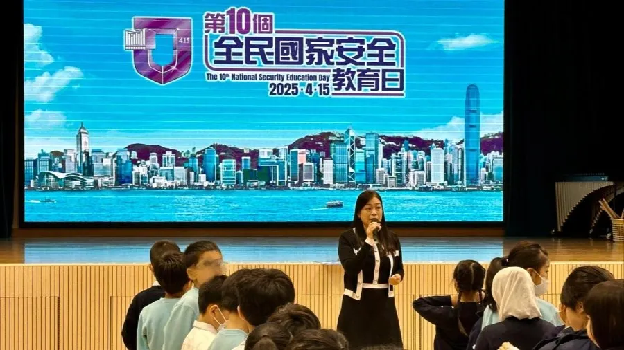 郭玲麗｜走進校園 分享維護國家安全教育的封面圖片
