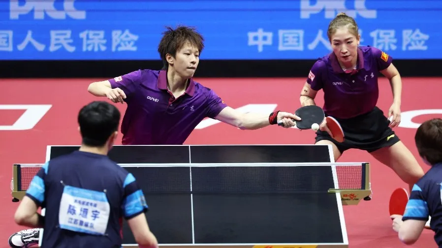 全運乒乓混雙決賽｜劉詩雯林高遠0:2逆轉奪金 34歲老將完美告別生涯  廣東「詩與遠方」組合衛冕的封面圖片
