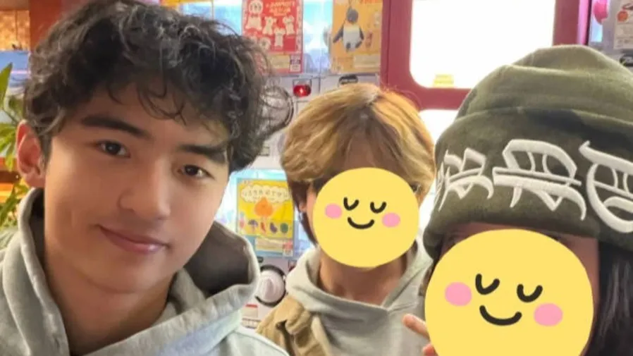 謝振軒 Lucas 澳洲留學近照曝光 融合謝霆鋒張栢芝五官 親民合照毫無星二代架子的封面圖片