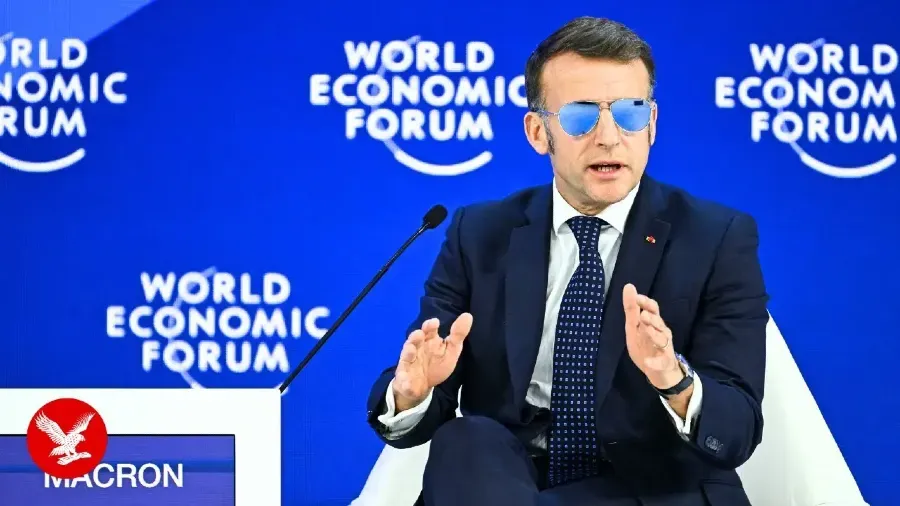 馬克龍達沃斯墨鏡成頂流，659歐元自費購入，訂單直接漲十倍！的封面圖片