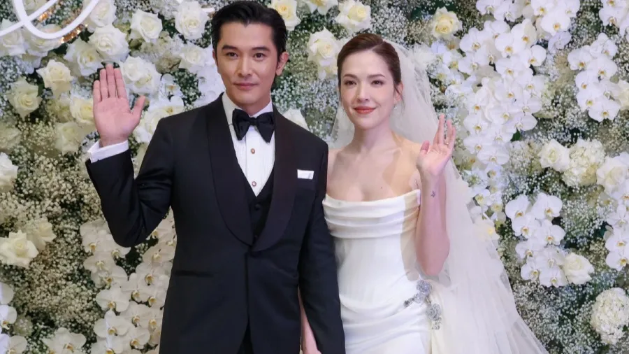 邱澤許瑋甯世紀婚宴：誓言至死不渝 一家三口幸福亮相 彭佳慧蕭敬騰獻唱助興的封面圖片