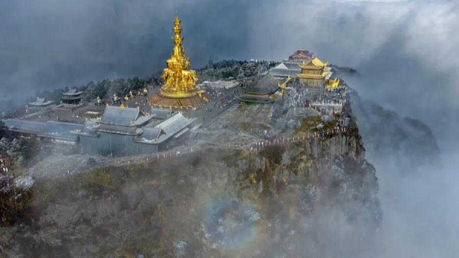 峨眉山全山寺院永久免費 四大佛教名山普賢道場參觀攻略的封面圖片