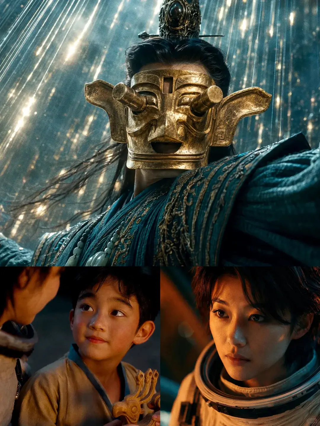 內地首部獲院線公映許可的AI超寫實電影《三星堆：未來往事》於10月23日上映，製作成本達千萬元等級，預售票房僅約14.4萬元人民幣，資本市場與觀眾市場反應呈現兩樣面貌。（來源：小紅書）