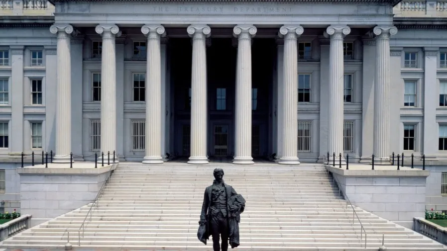 美國國債總額首次超過37萬億美元的封面圖片