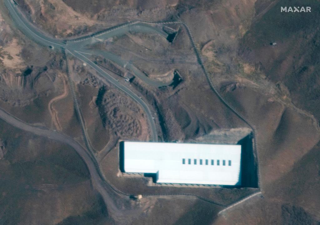 伊朗福爾多核設施資料圖片。新華社