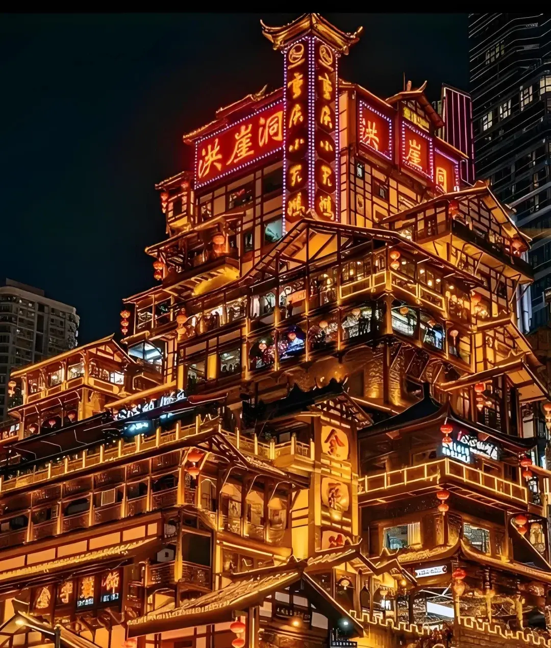 1984年，重慶「小天鵝」火鍋創始人何永智站在朝天門碼頭，看著嘉陵江與長江交匯卻不混濁的壯景，靈光一閃。（示意圖來源：小紅書）