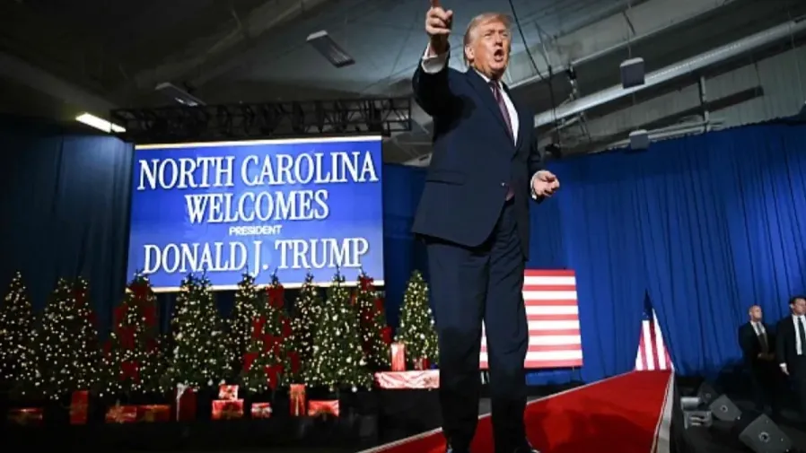 特朗普北卡羅來納州集會自吹：稱自己挽拯救被中國「摧毀」的傢具產業的封面圖片