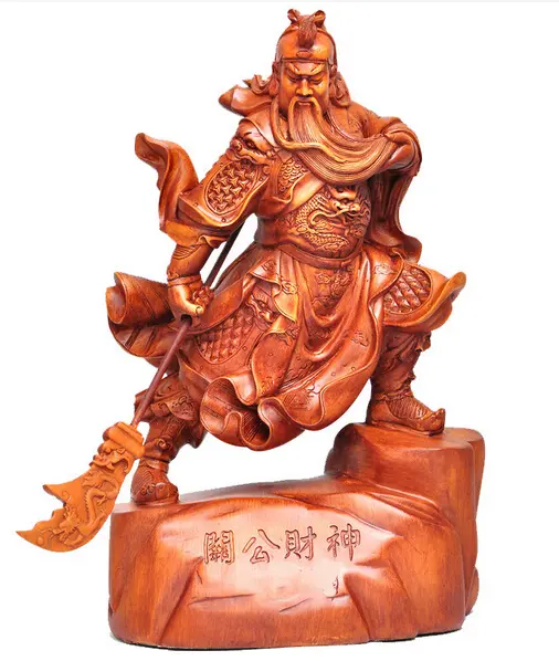 細看民間流傳的關公雕像，幾乎個個雙眼緊閉，就算有睜眼的，也只睜兩三分，這到底是為什麼？（示意圖來源：網絡）