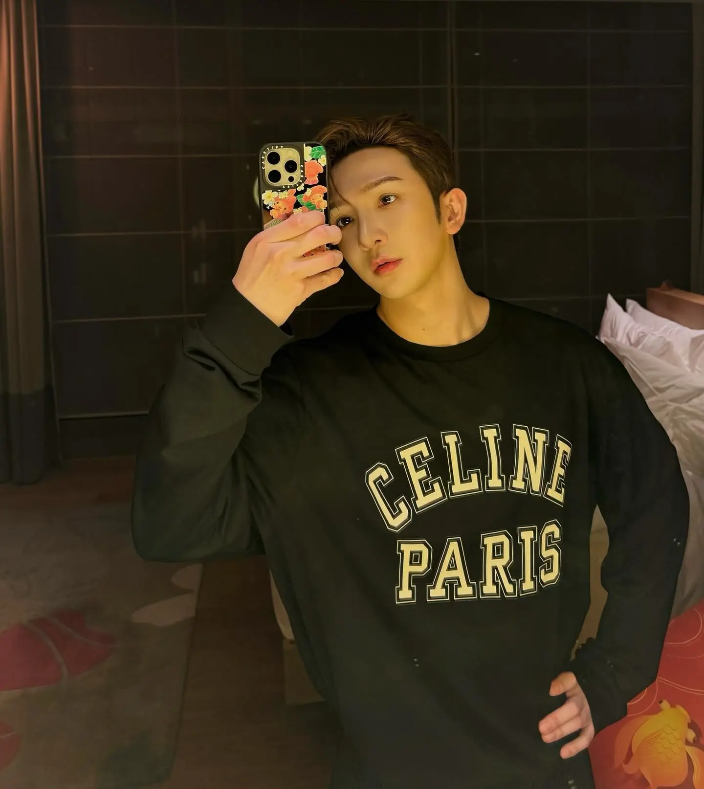 AL 早前參與了杜琪峯導演的電影演出，目前電影仍未拍攝完成。(圖：盧瀚霆的Facebook專頁)