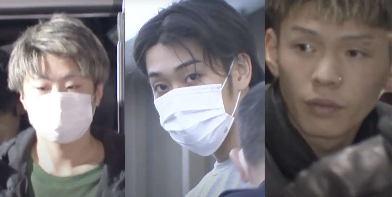 日本警視廳接報後，憑藉租車記錄展開追蹤調查，很快鎖定以23歲的宮下佳樹為首的5人行兇團，並於7月5日將所有嫌疑人全數逮捕。(圖：網絡截圖)