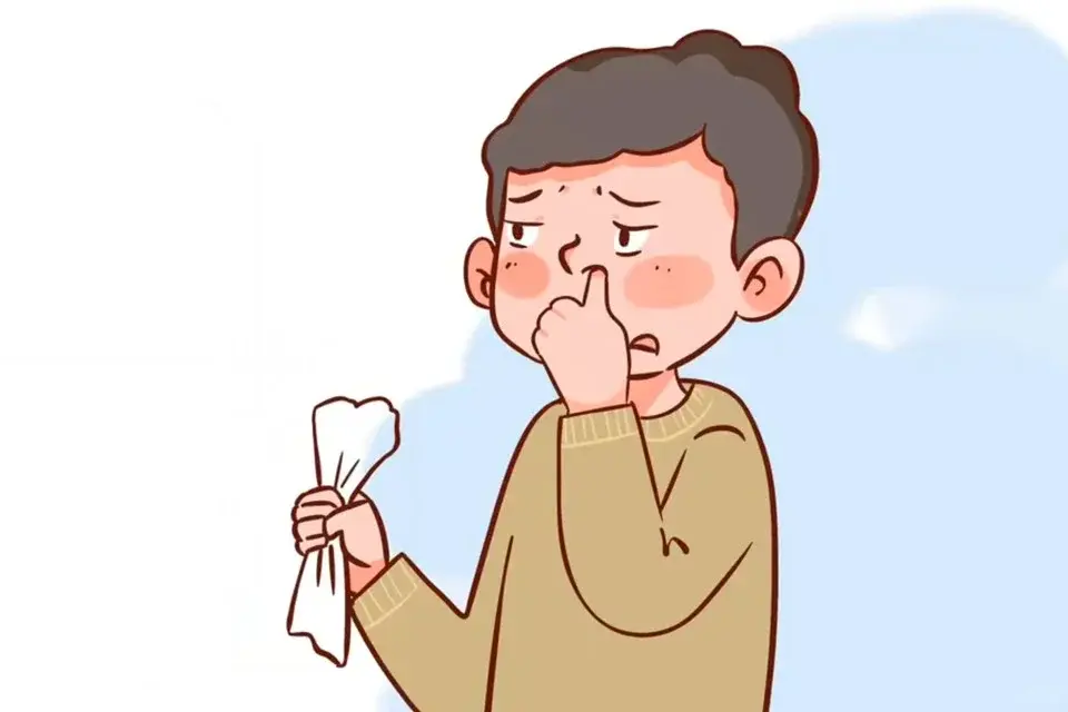 日常看似無傷大雅的挖鼻孔動作，卻暗藏足以致命的健康風險。（示意圖來源：小紅書）